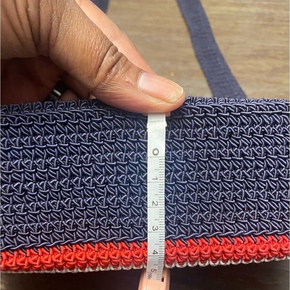 Americana July 4th Patriotic Flag Purse Handbag NEW Crochet - Picture 3 of 7